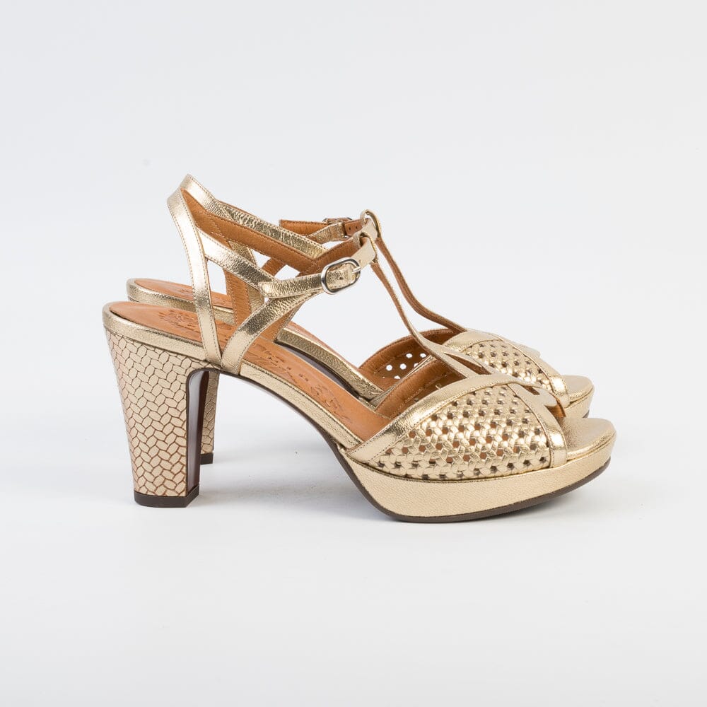 CHIE MIHARA Heeled Sandals EGY Champagne