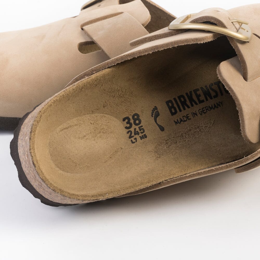 BIRKENSTOCK - Sleepers 1028052 - BOSTON Big Buckle - SandCastle Scarpe Donna BIRKENSTOCK 