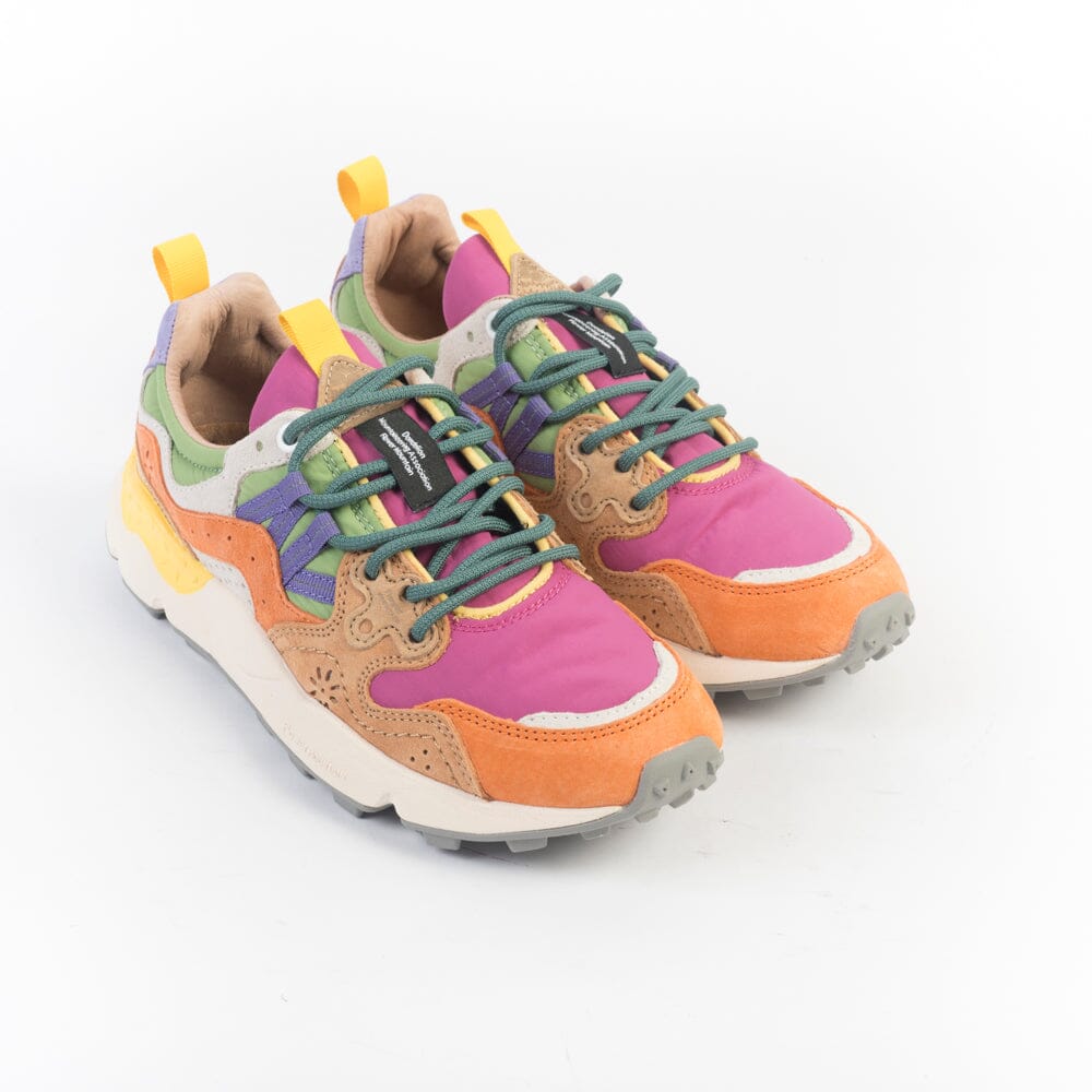 FLOWER MOUNTAIN - Sneakers Yamano 3 - 2G08 - Viola Arancione Scarpe Donna FLOWER MOUNTAIN 