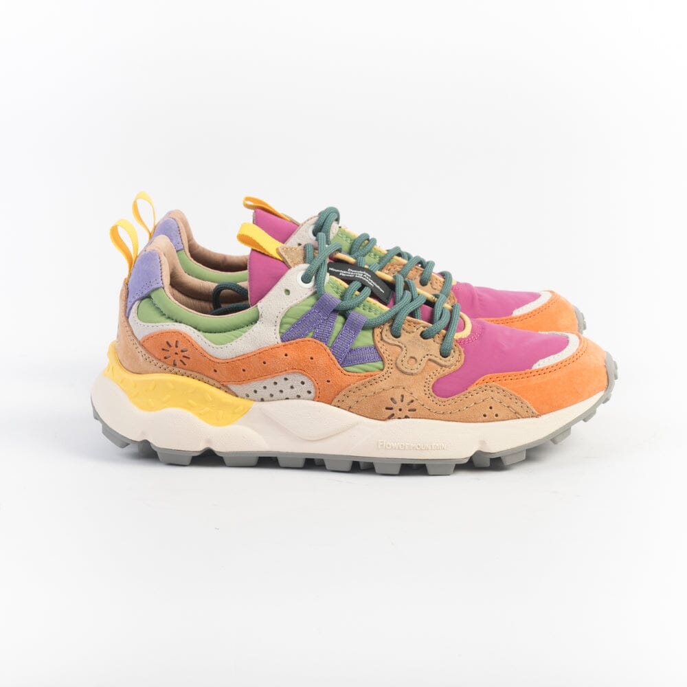 FLOWER MOUNTAIN - Sneakers Yamano 3 - 2G08 - Viola Arancione Scarpe Donna FLOWER MOUNTAIN 