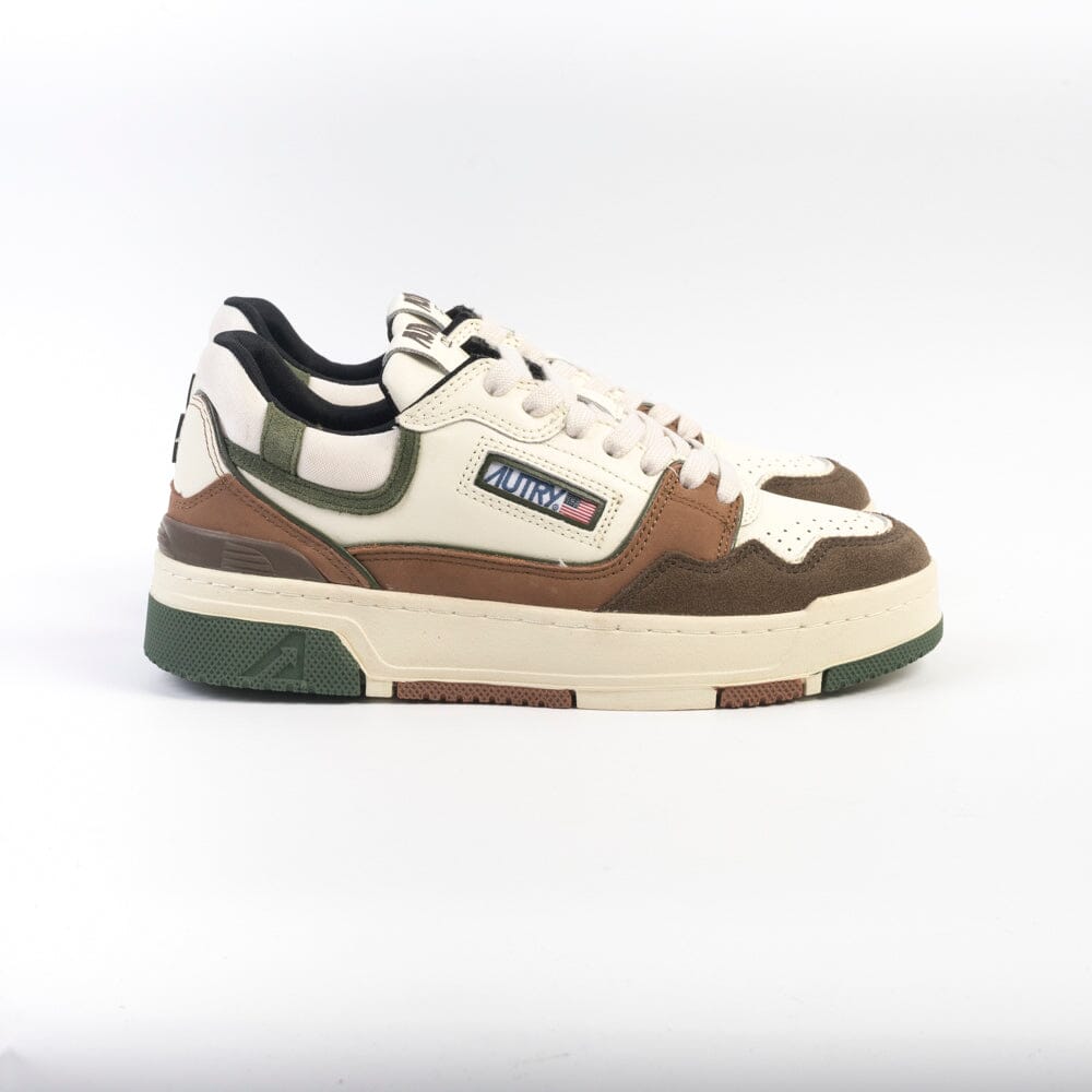 AUTRY - ROLW UN03 - Sneakers LOW WOM - Verde Marrone Ebony Scarpe Donna AUTRY - Collezione donna 