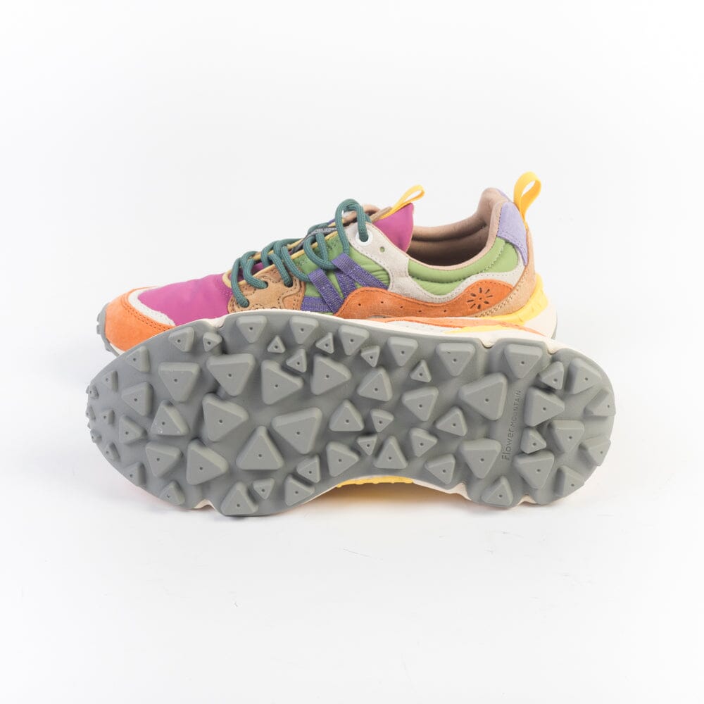 FLOWER MOUNTAIN - Sneakers Yamano 3 - 2G08 - Viola Arancione Scarpe Donna FLOWER MOUNTAIN 