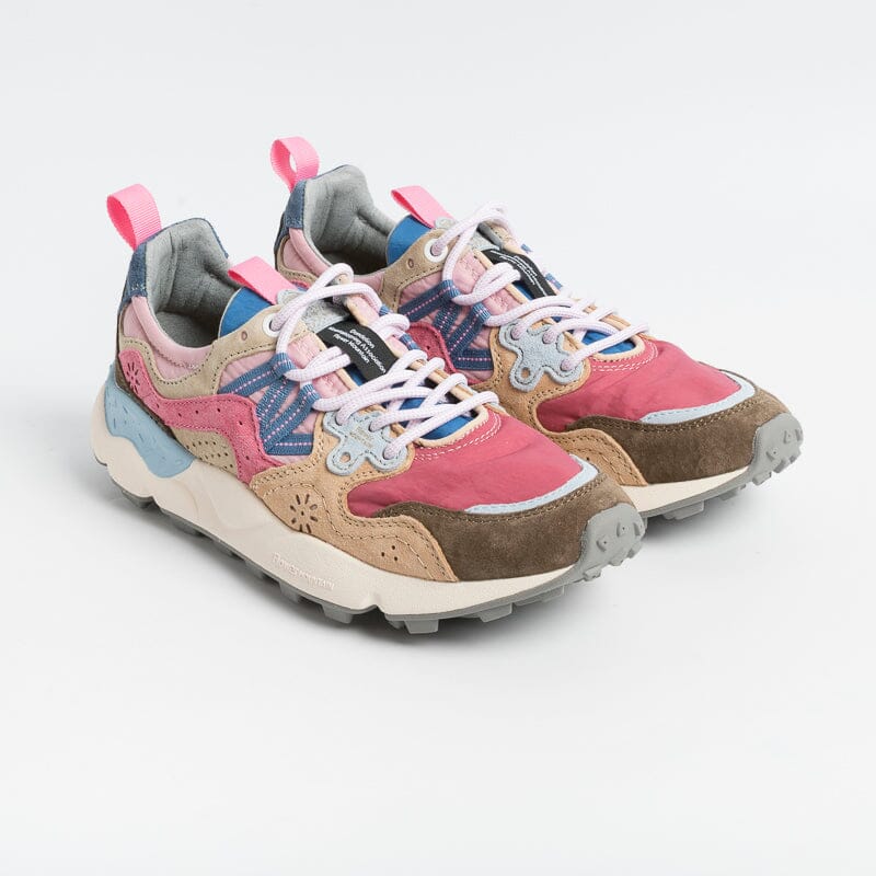 FLOWER MOUNTAIN - Sneakers Yamano 3 1M17 - Pink Multi — Cappelletto Shop