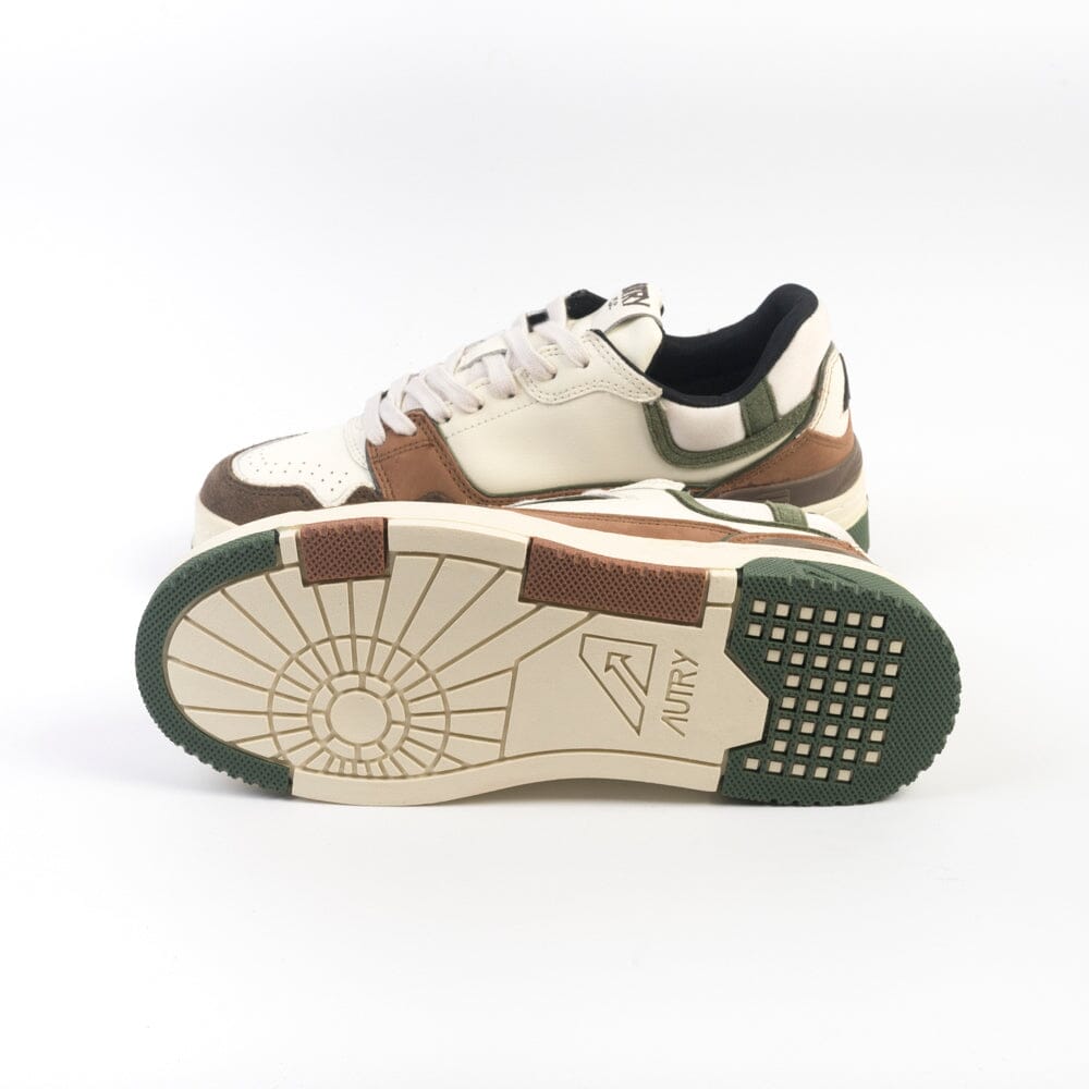 AUTRY - ROLW UN03 - Sneakers LOW WOM - Verde Marrone Ebony Scarpe Donna AUTRY - Collezione donna 