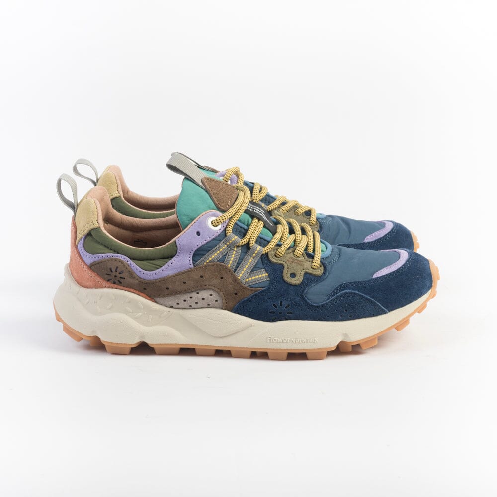 FLOWER MOUNTAIN - Sneakers Yamano - 3C11 - Blu Scarpe Donna FLOWER MOUNTAIN 