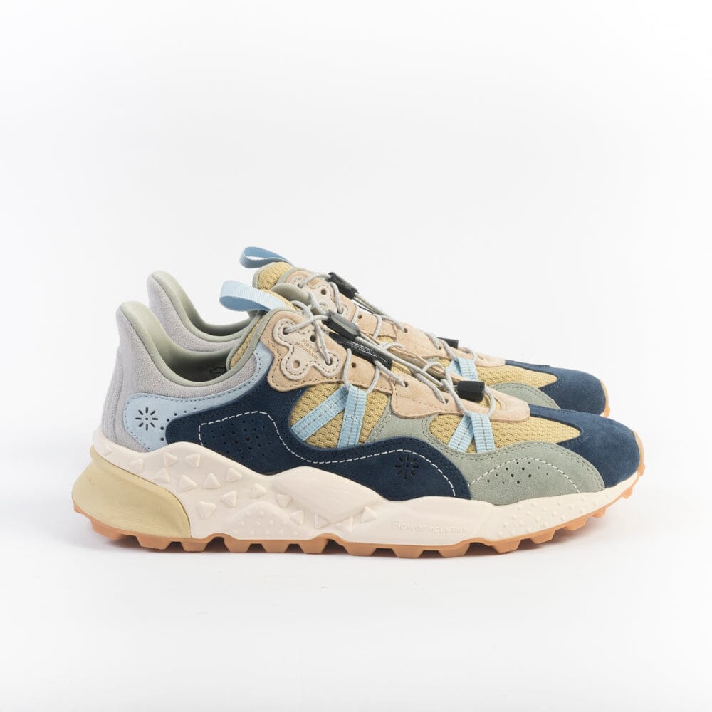 FLOWER MOUNTAIN - Sneakers Tiger - 1A12 - Blu Scarpe Uomo FLOWER MOUNTAIN 