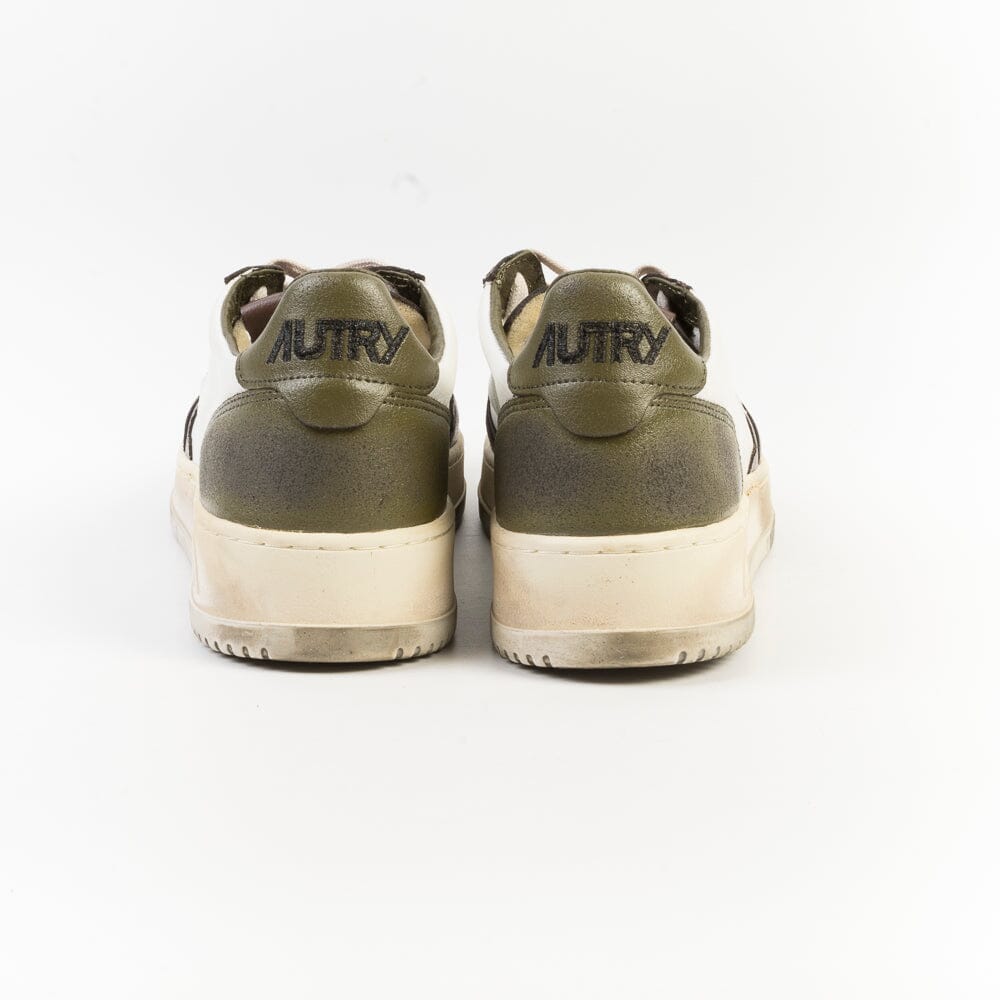 AUTRY - Sneakers AVLM VL03 - LOW MAN LEAT VINTAGE - BROWN MILITARY Scarpe Uomo AUTRY - Collezione uomo 