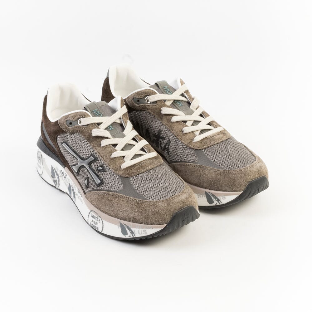 PREMIATA - Sneakers - MOERUN 6446 - Grigio Marrone Scarpe Uomo Premiata - Collezione Uomo 