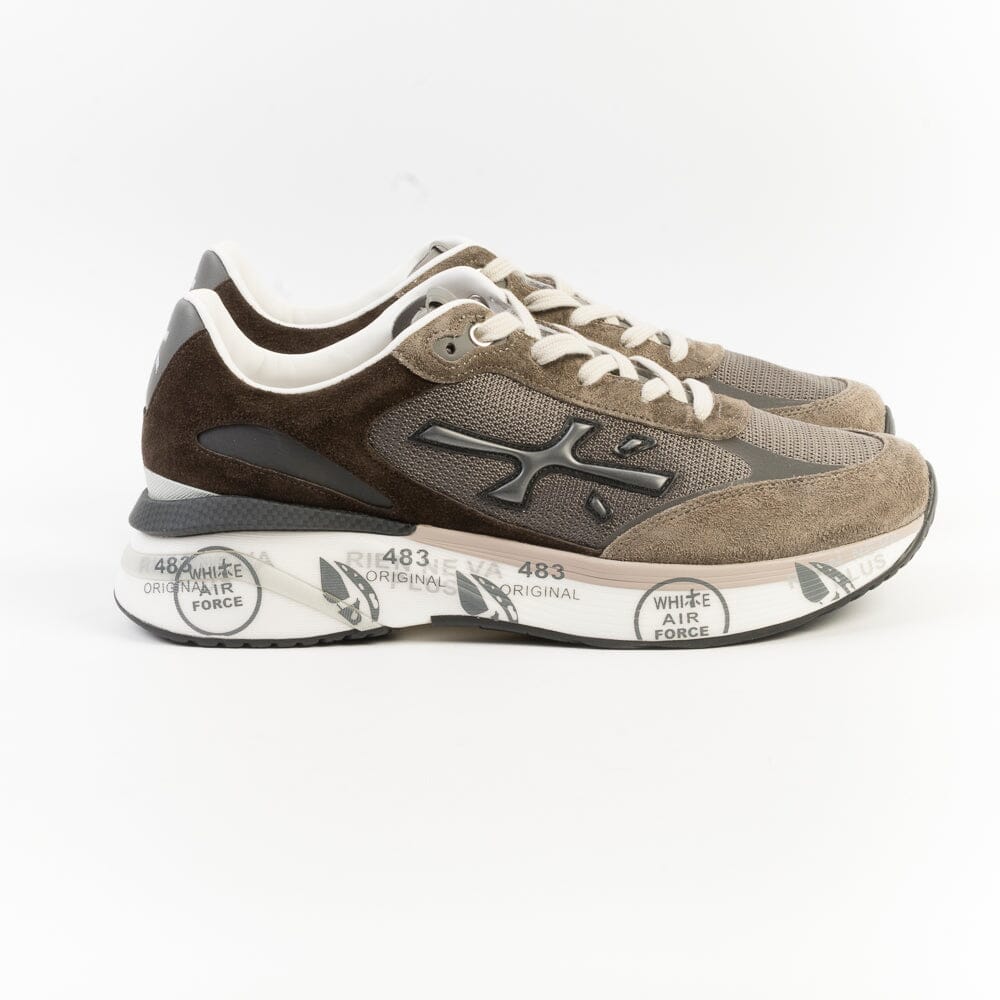 PREMIATA - Sneakers - MOERUN 6446 - Grigio Marrone Scarpe Uomo Premiata - Collezione Uomo 