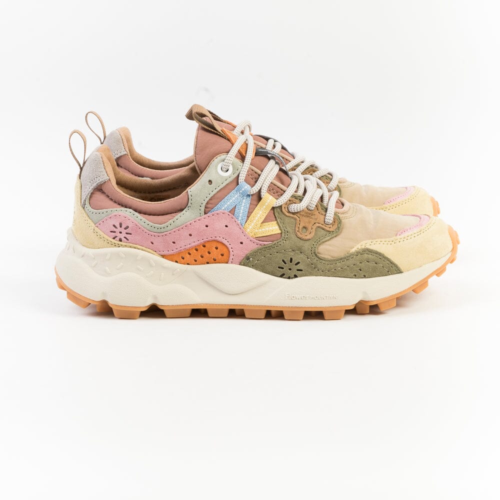 FLOWER MOUNTAIN - Sneakers Yamano 3 1E93 - Cream Taupe Scarpe Donna FLOWER MOUNTAIN 