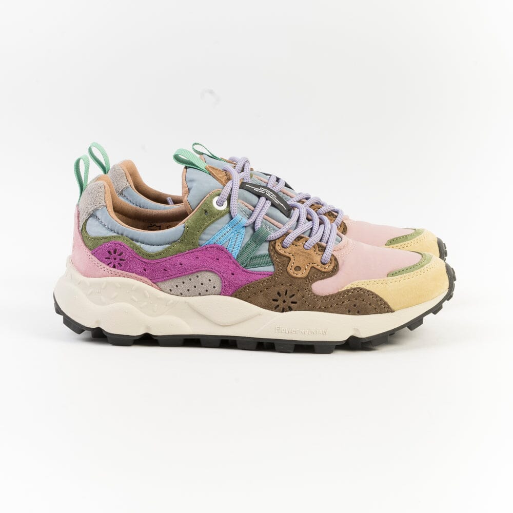 FLOWER MOUNTAIN - Sneakers Yamano 3 1E97 - Cream Pink Scarpe Donna FLOWER MOUNTAIN 