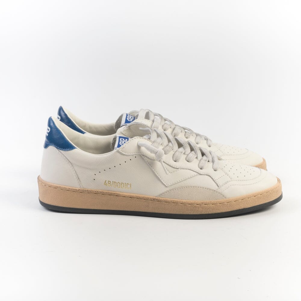 4B12 - Sneakers - Play U102 - Bianco Blu Scarpe Uomo 4B12 - COLLEZIONE UOMO 