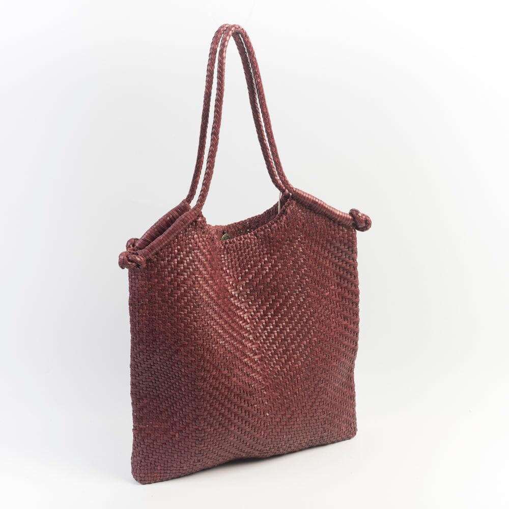 DRAGON - Borsa a spalla - Minga Tote 8149 - Bordeaux DRAGON 