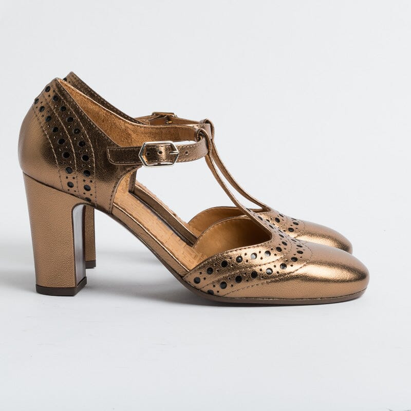 CHIE MIHARA - Pumps - WANTE - Bronze — Cappelletto Shop