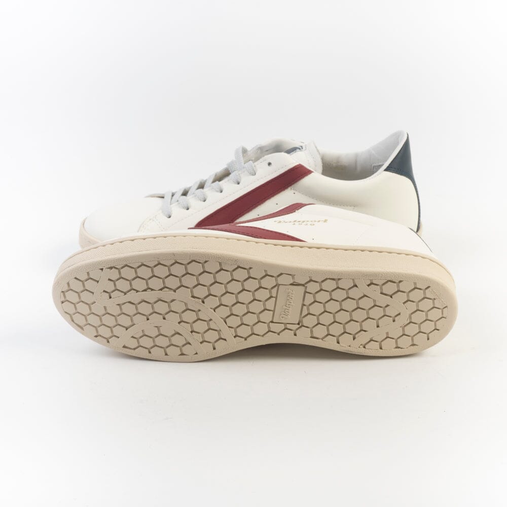 VALSPORT 1920 - Tournament VT2714M - Bianco Bordeaux Blu Scarpe Uomo VALSPORT 1920 