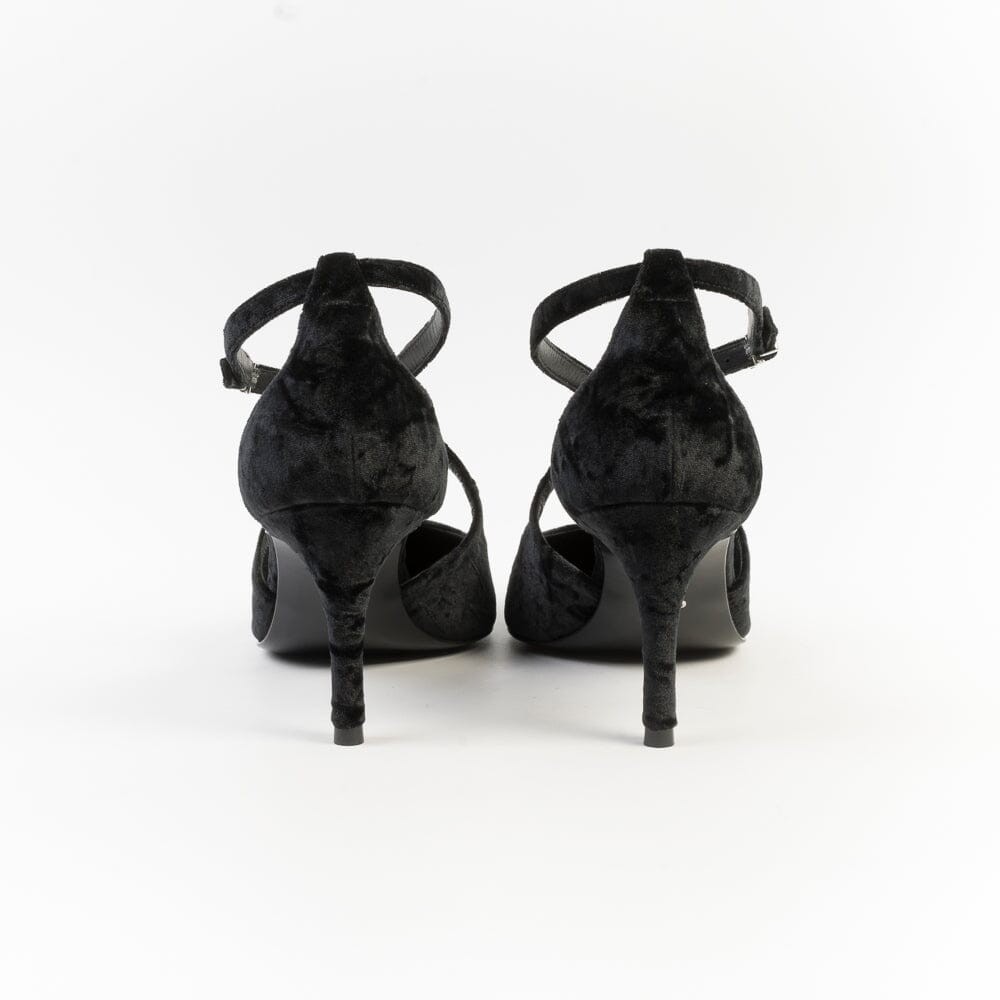 SERGIO LEVANTESI - Décolleté - GAIA - Velvet Nero Scarpe Donna SERGIO LEVANTESI 