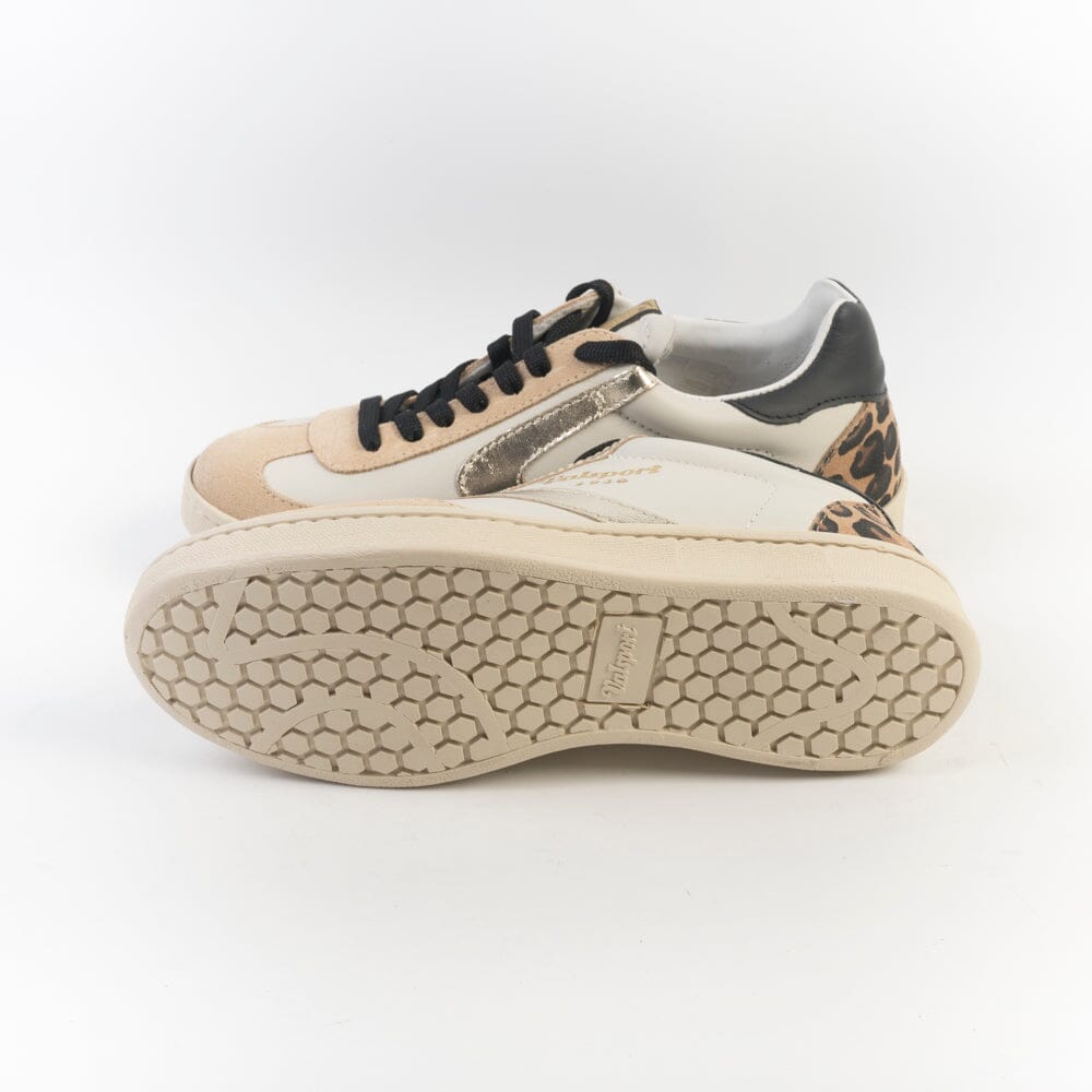 VALSPORT - Sneakers - Olimpia - VO2718W - Crema Oro Leo Scarpe Donna VALSPORT 1920 