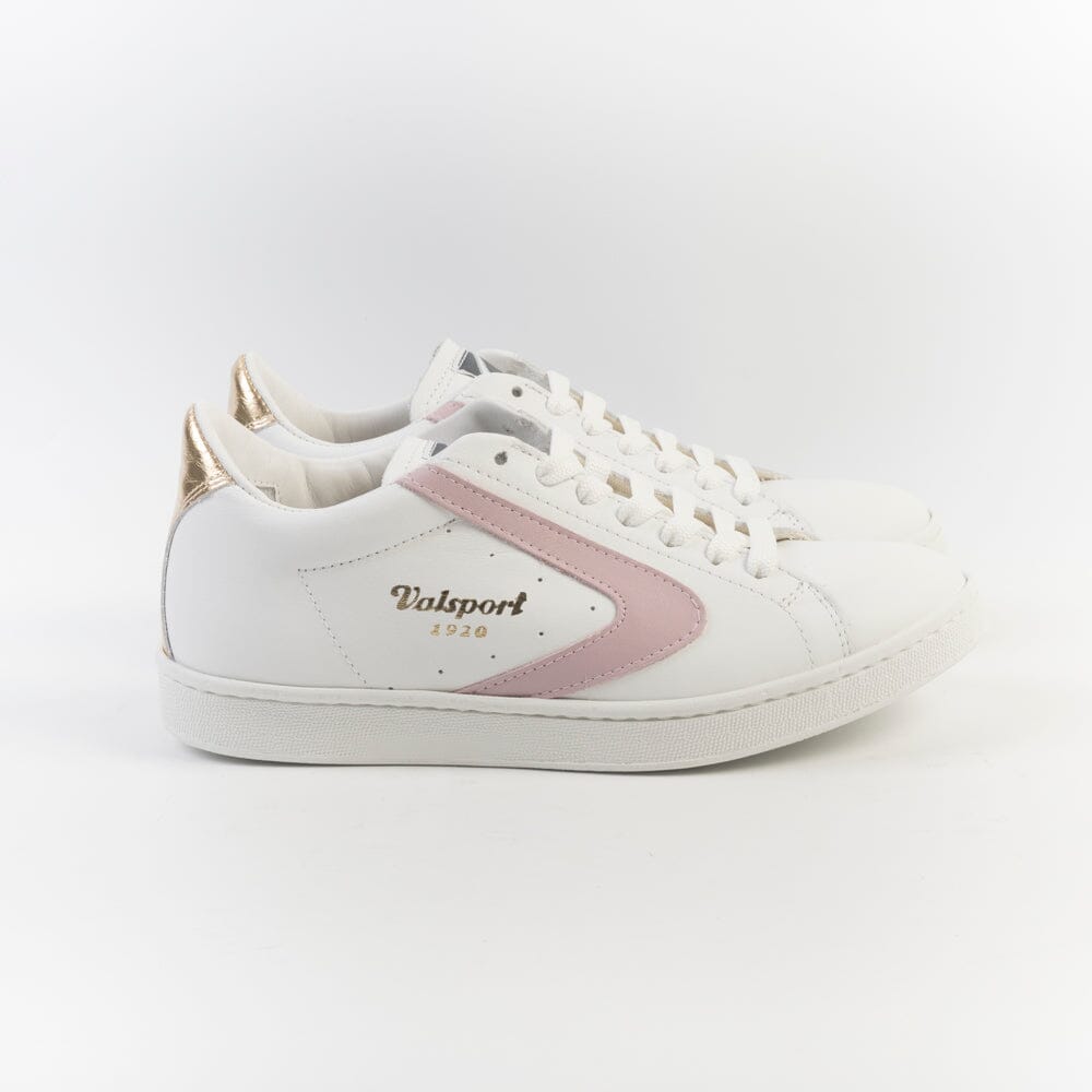 VALSPORT - Sneakers - Tournament - VT2685W - Bianco Rosa Oro Scarpe Donna VALSPORT 1920 