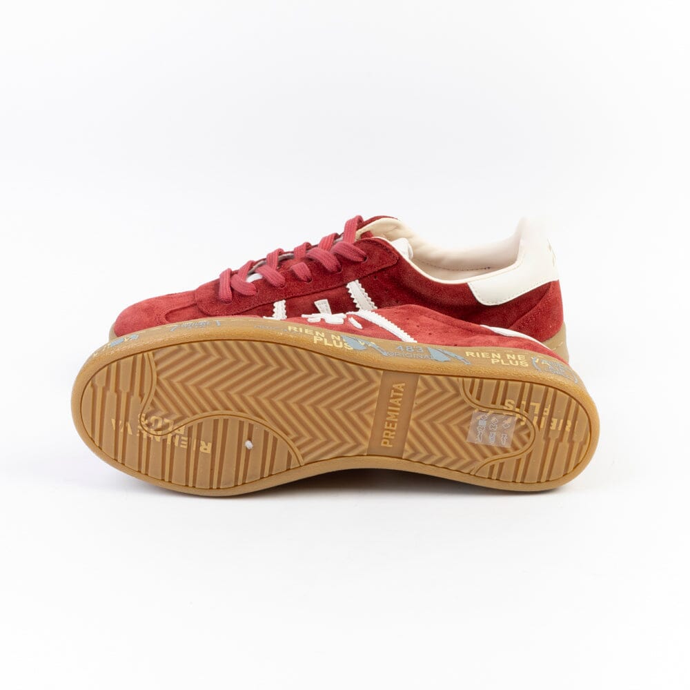 PREMIATA - Sneakers - BONNIE 6919 - Camoscio Rosso Scarpe Donna Premiata 