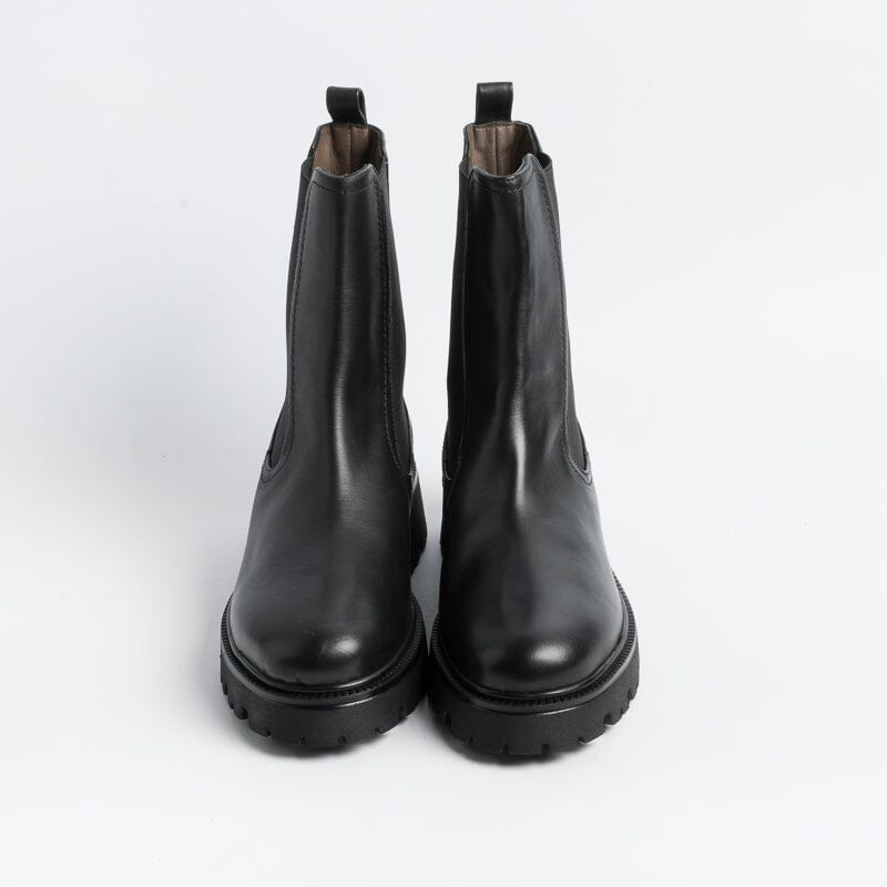 CappellettoShop - Stivaletto - S3501 - Pelle Nero Scarpe Donna CAPPELLETTO 1948 