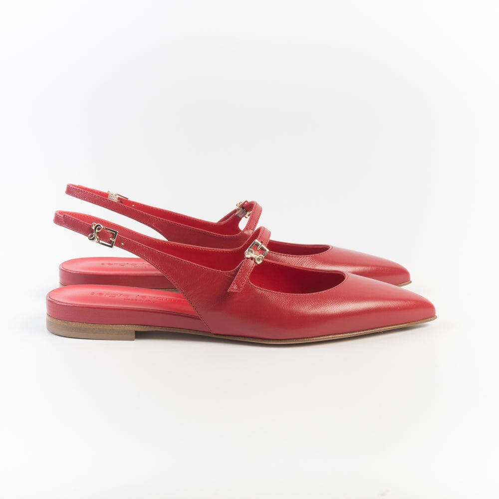 SERGIO LEVANTESI - Sling Back - FEDE - Rosso Scarpe Donna SERGIO LEVANTESI 