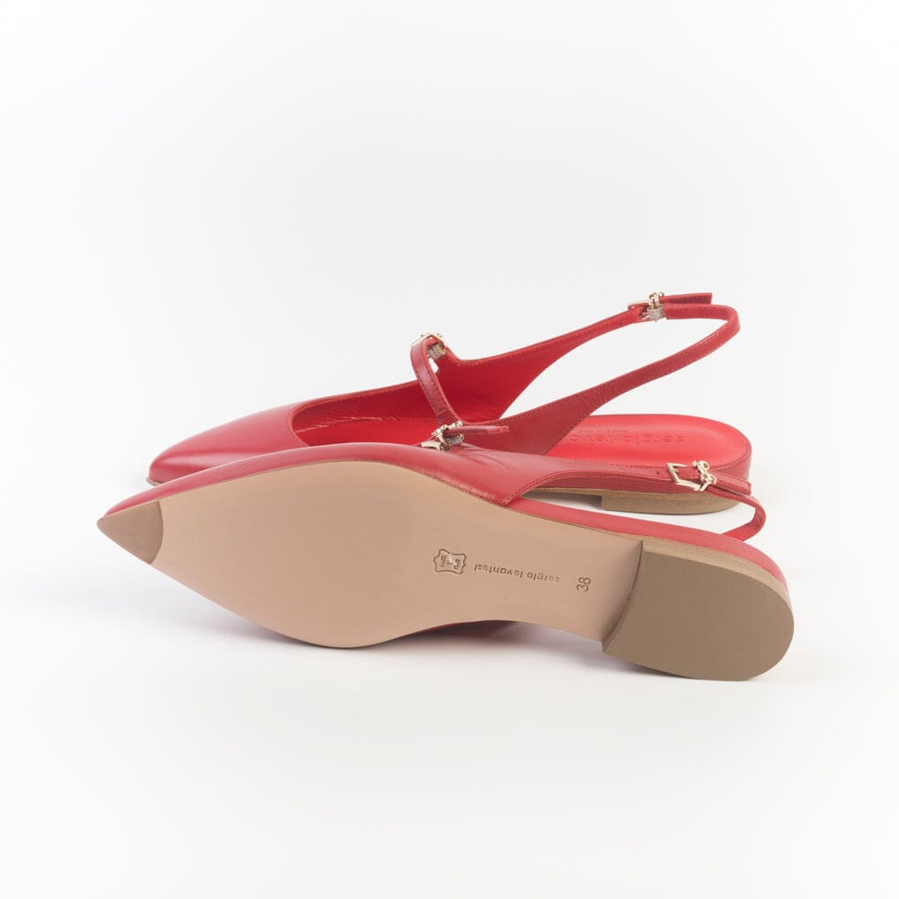 SERGIO LEVANTESI - Sling Back - FEDE - Rosso Scarpe Donna SERGIO LEVANTESI 