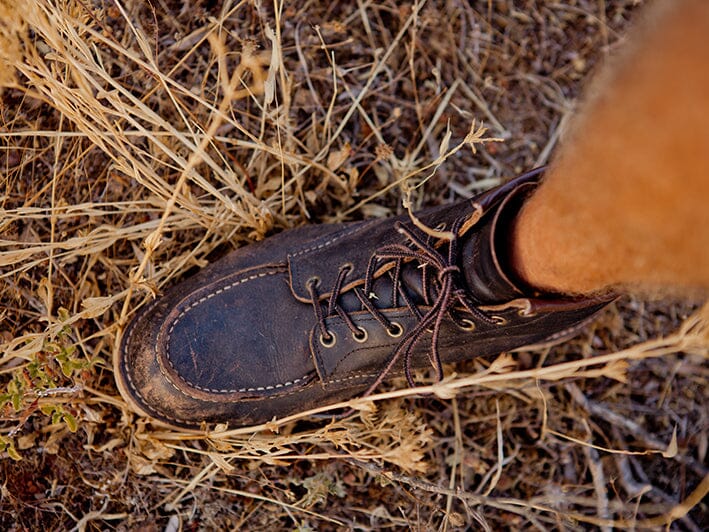 RED WING SHOES - Moc Toe 8849 - Black Scarpe Uomo Red Wing Shoes 