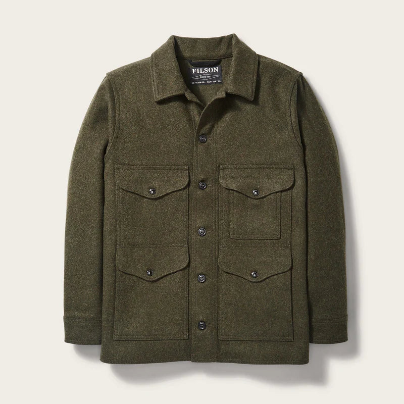 FILSON - Mackinaw Cruiser Jacket CPS0015 - Forest Green Abbigliamento Uomo FILSON 