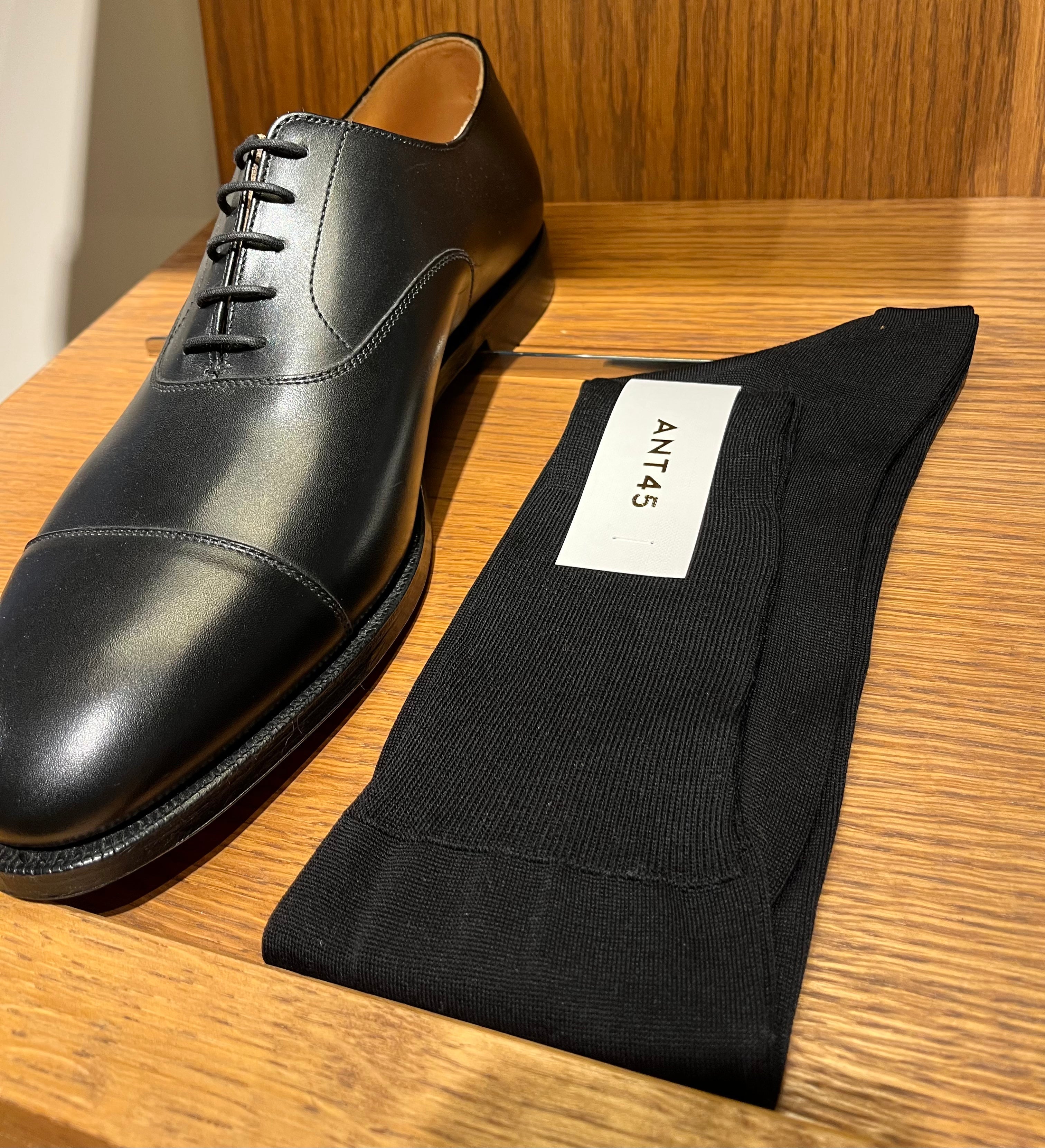 ANT 45 - Calzini Plain Lungo k01 - Nero Accessori Uomo ANT 45 