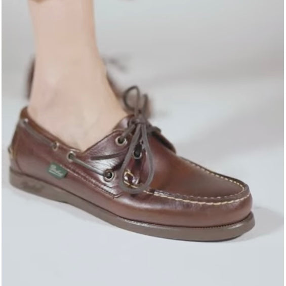 PARABOOT - BARTH F/MARINE - Laced 190818 - Marron Lis America