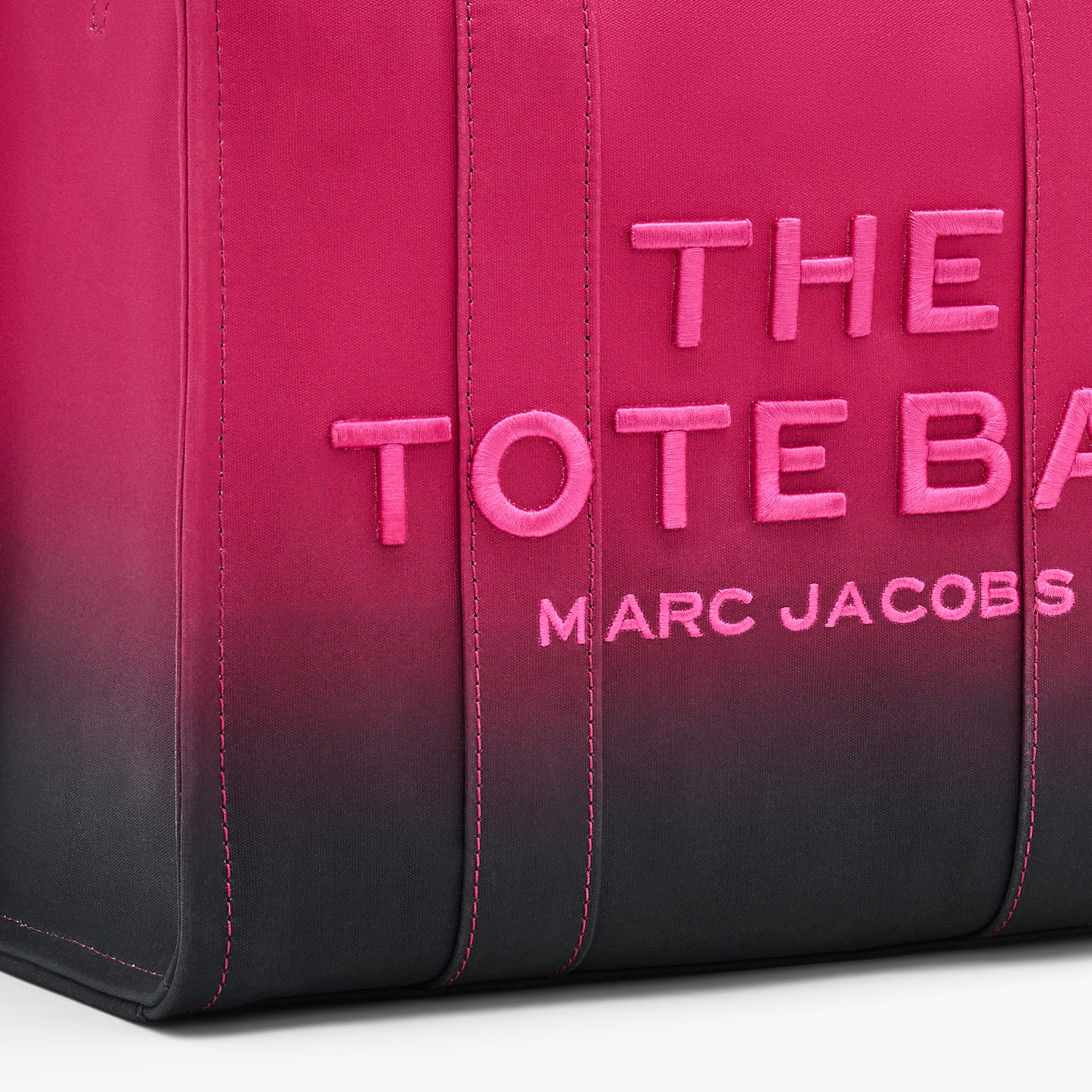 MARC JACOBS - The Medium Tote Bag - 2P4HTT005H03 - 014 Nero/ Fucsia Borse Marc Jacobs 