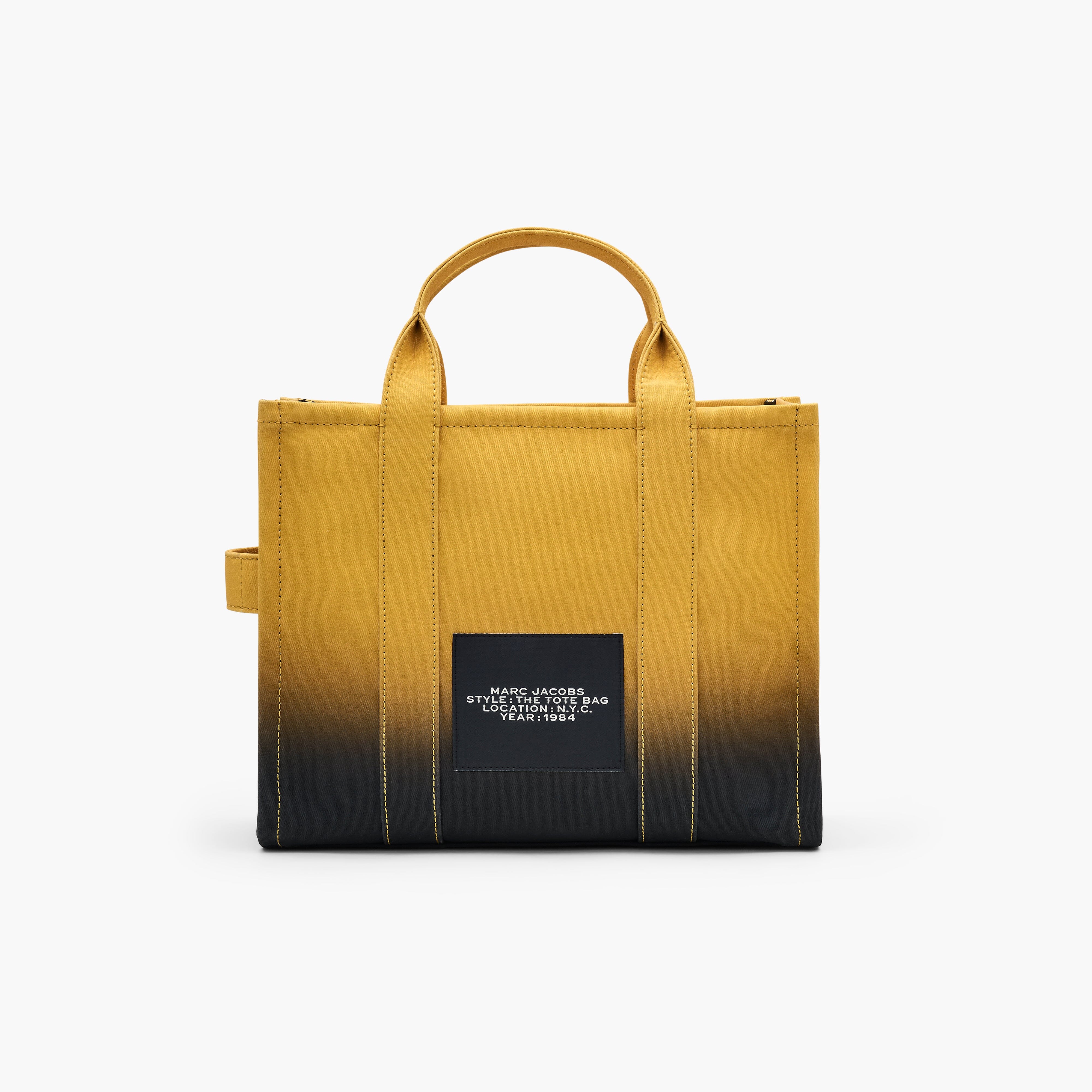 MARC JACOBS - The Medium Tote Bag - 2P4HTT005H03 - 015 Nero/ Giallo Borse Marc Jacobs 