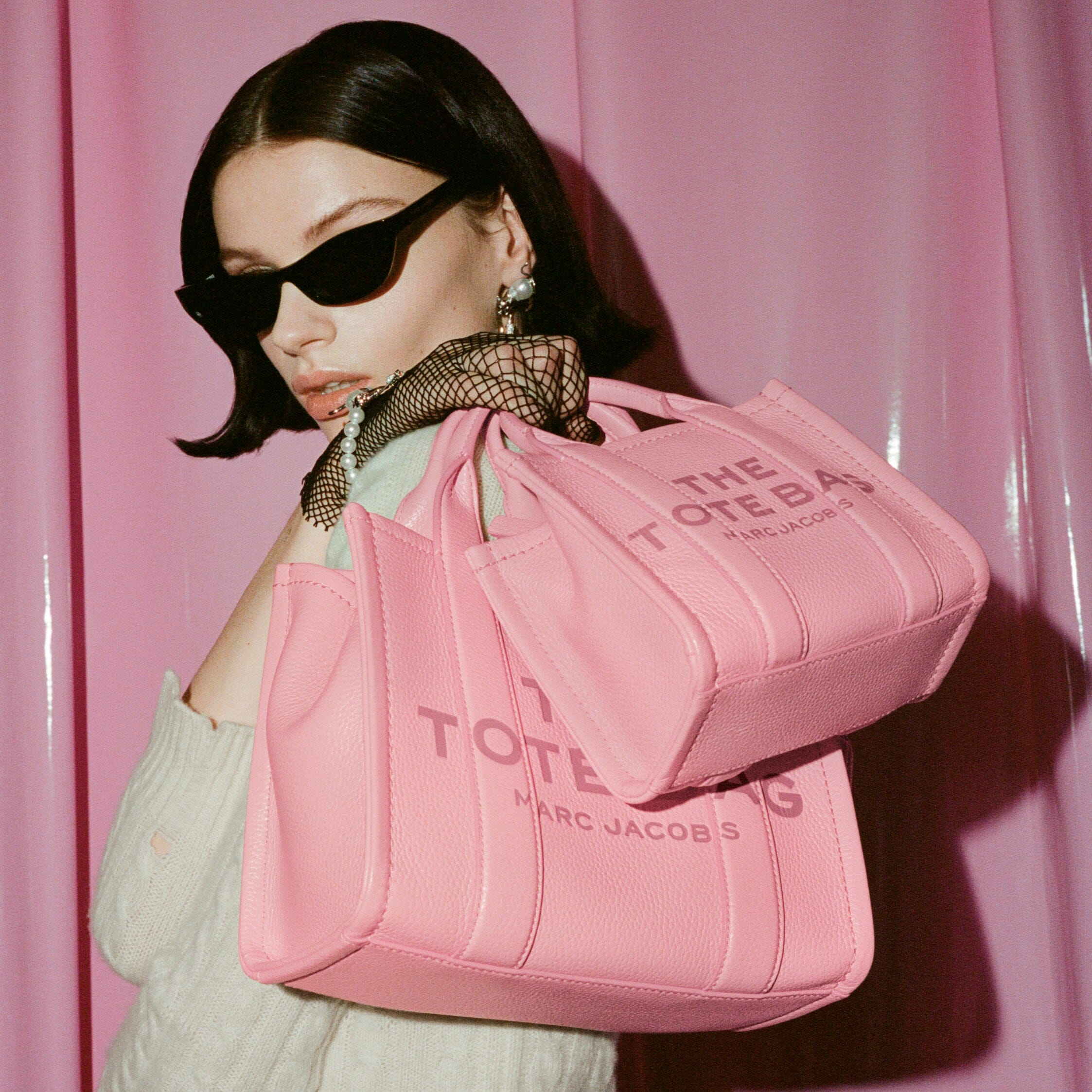 Ｍarc Ｊacobs newest The Tote pink Bag