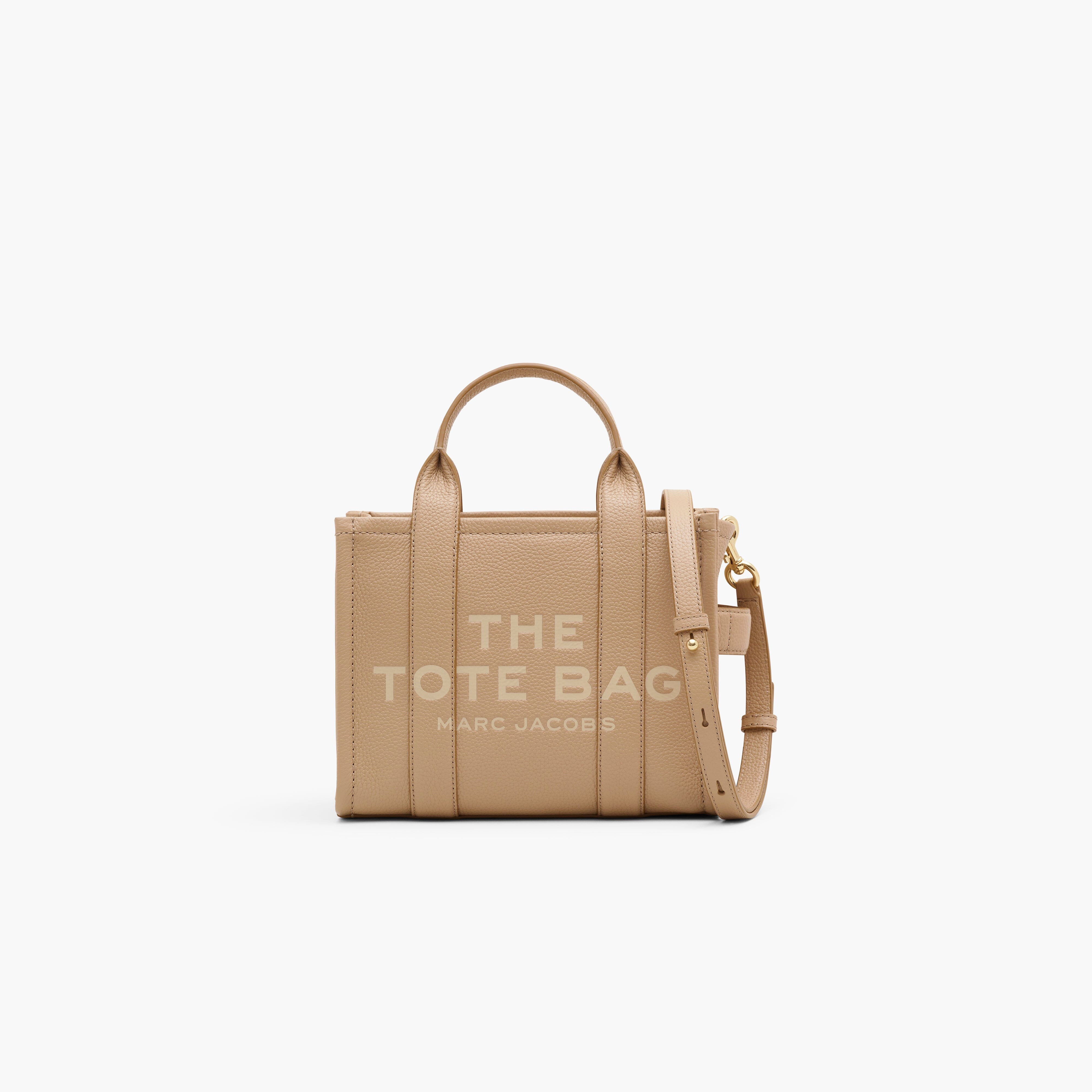 MARC JACOBS - H009L01SP21-230 - The Leather Small Tote Bag - Camel Borse Marc Jacobs 