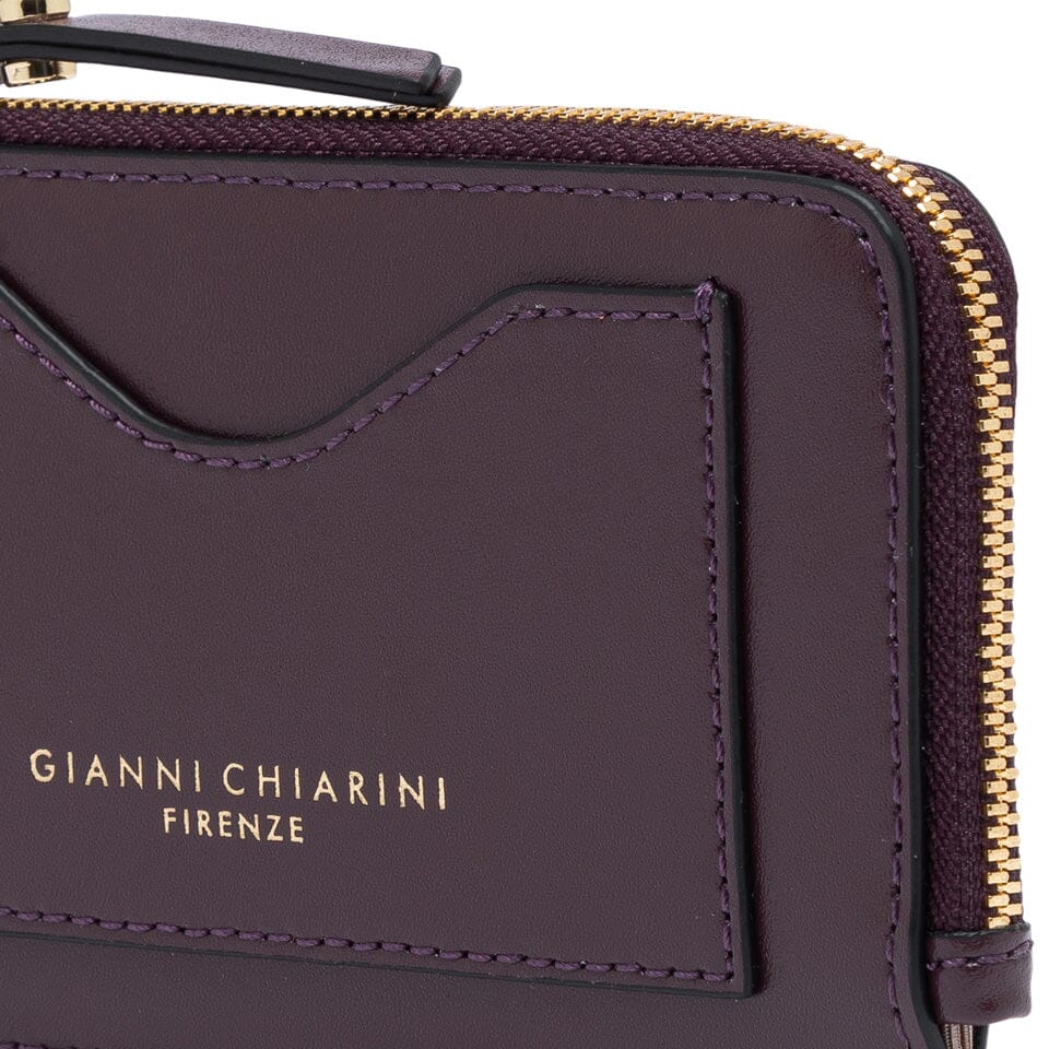 GIANNI CHIARINI - Portafogli e Portacarte 5085 - Essential - Plum Accessori Donna Gianni Chiarini 