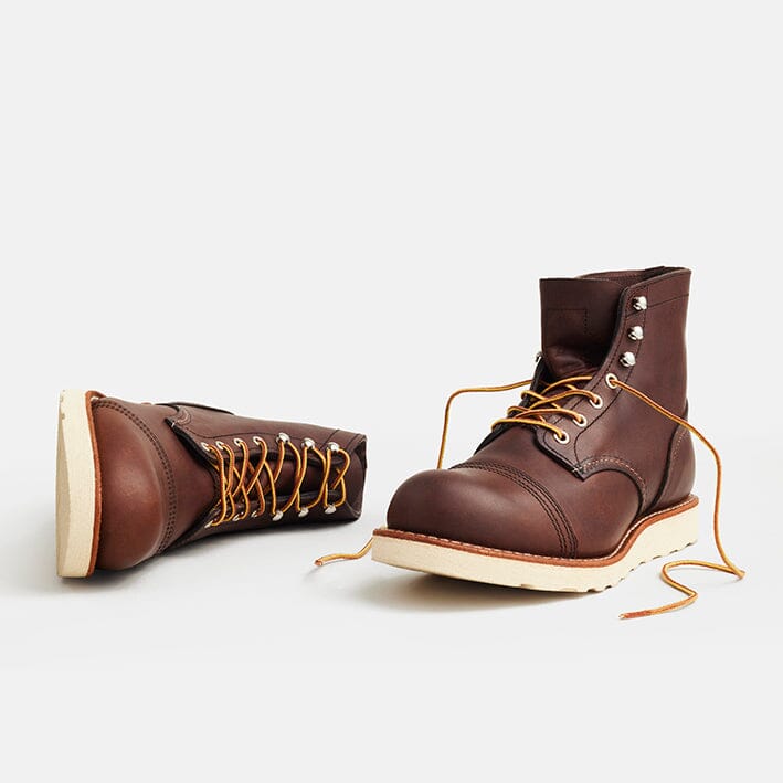 RED WING SHOES - Polacco 8088 - Iron Ranger - Amber Scarpe Uomo Red Wing Shoes 