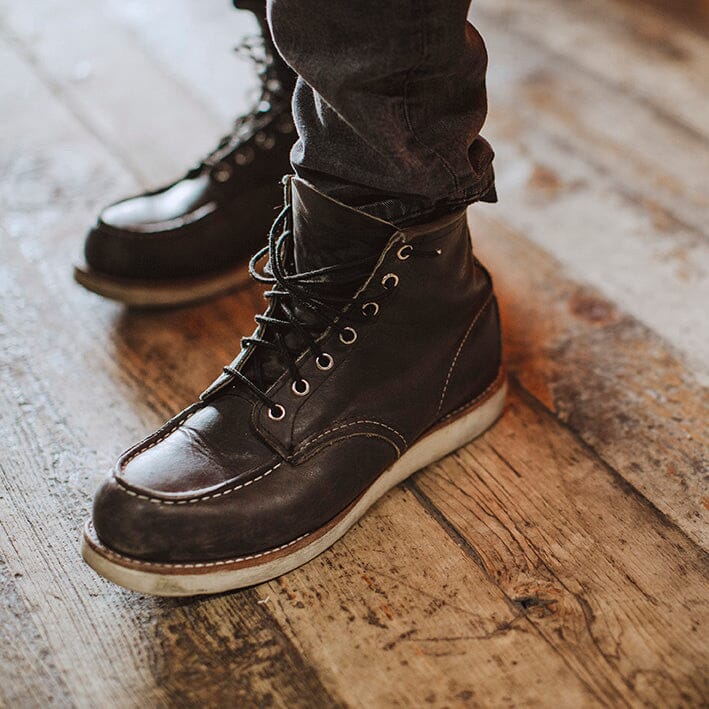 RED WING SHOES - Polacco Moc Toe 8890 - Charcoal Scarpe Uomo Red Wing Shoes 