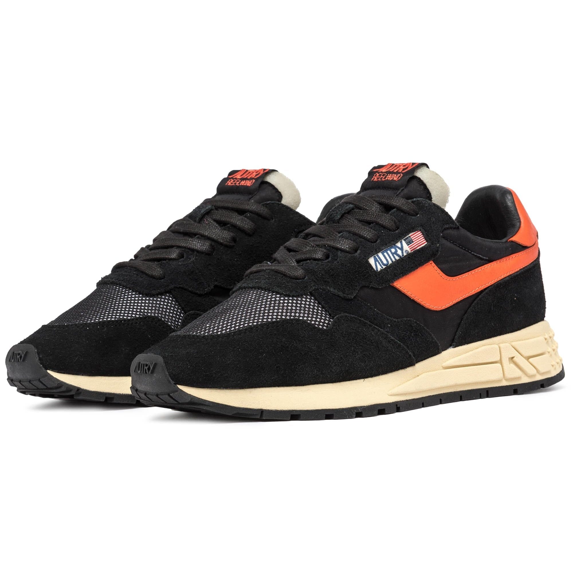 AUTRY Sneakers WWLM UT08 - Autry REELWIND - Orange Black Scarpe Uomo AUTRY - Collezione uomo 