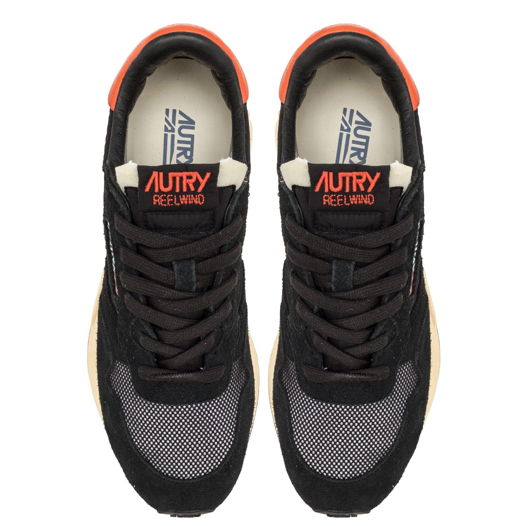 AUTRY Sneakers WWLM UT08 - Autry REELWIND - Orange Black Scarpe Uomo AUTRY - Collezione uomo 