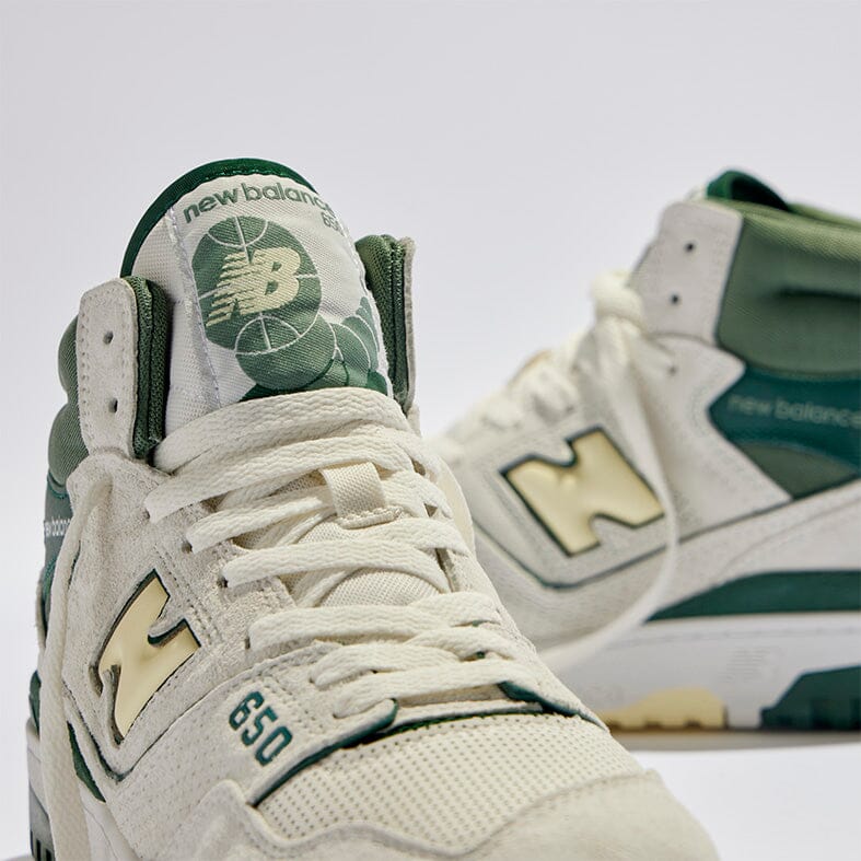 NEW BALANCE - Unisex Sneakers BB650RVG - White Green