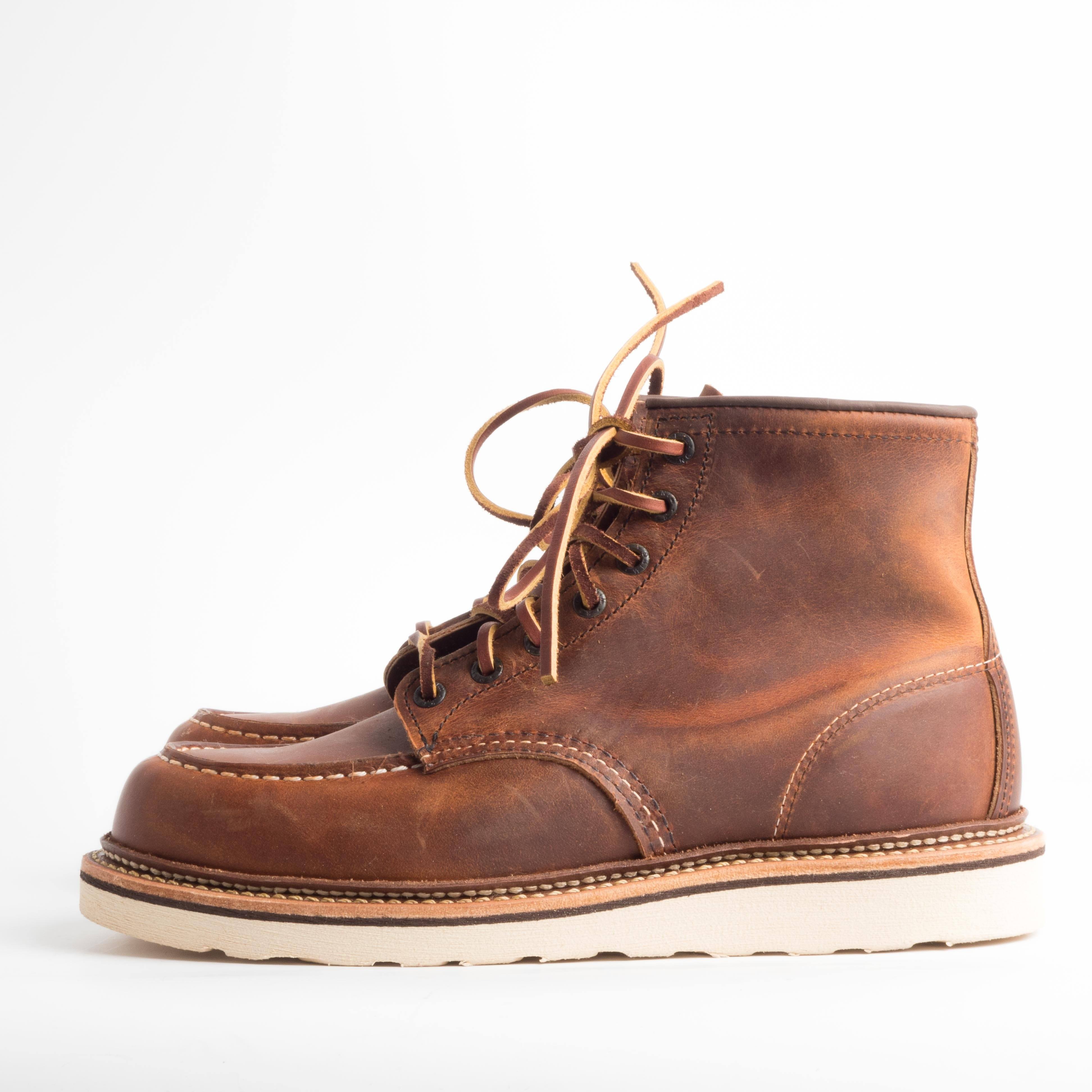 Red wing shoe sales warehouse sale 2018