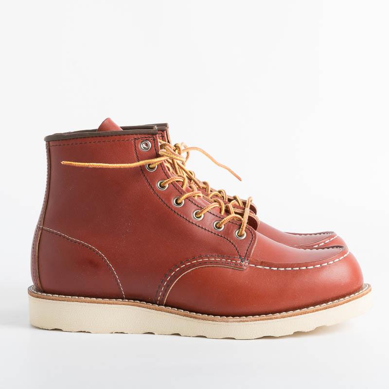 RED WING - Moc Toe 08131 - Oro Russet Scarpe Uomo Red Wing Shoes 