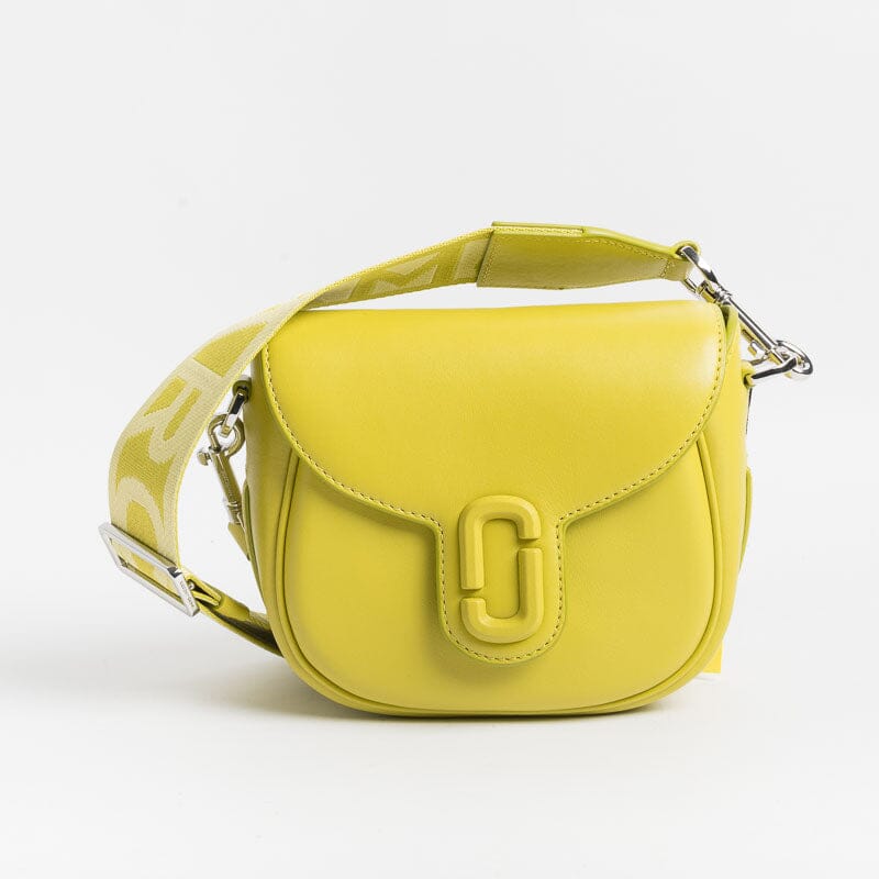 Marc Jacobs The J Marc Small Saddle Bag in Yellow
