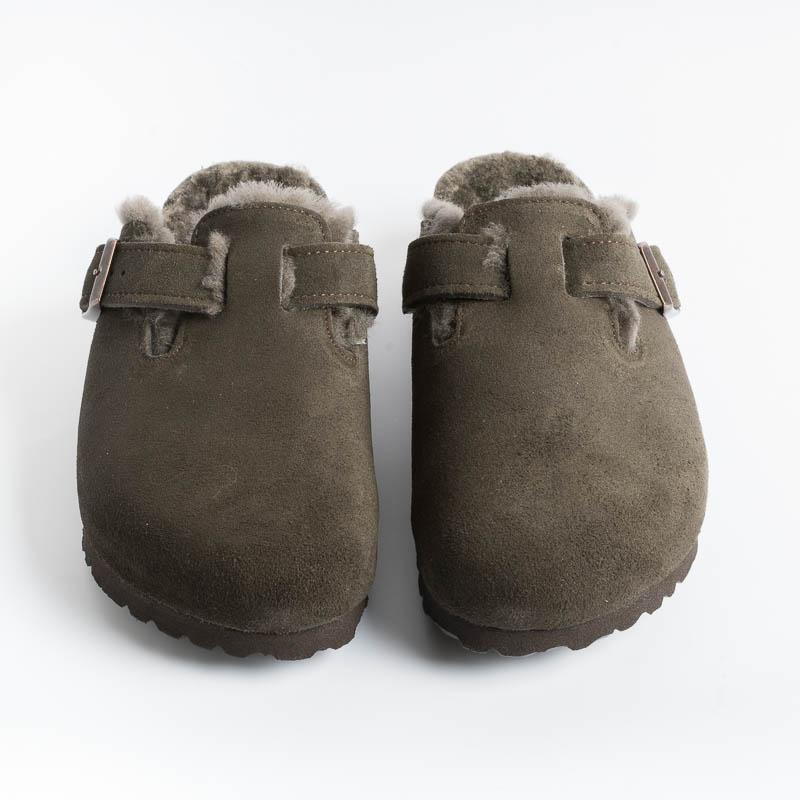 BIRKENSTOCK - 1020529- BOSTON FUR - Mocca Scarpe Donna BIRKENSTOCK 