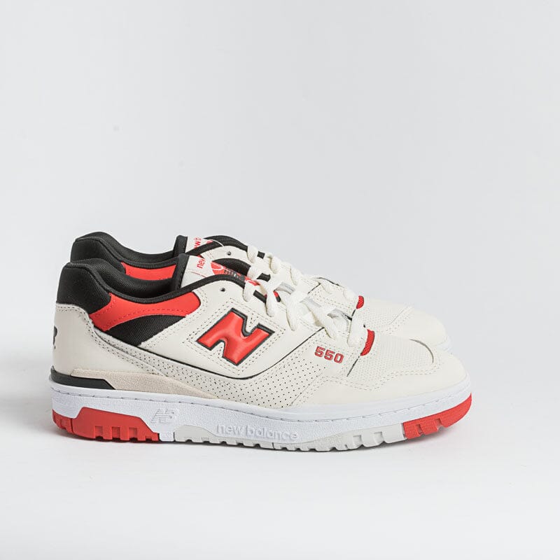 NEW BALANCE Sneakers Unisex BB550VTB Bianco Rosso