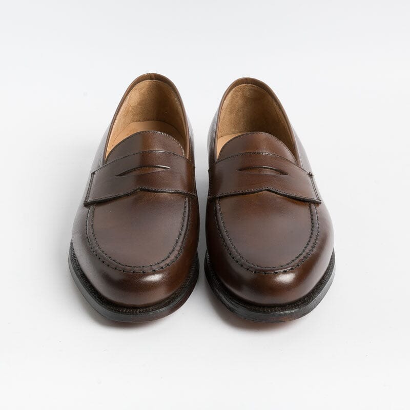 CROCKETT & JONES - Moccasin - Boston - 28363A - Dark Brown Leather ...