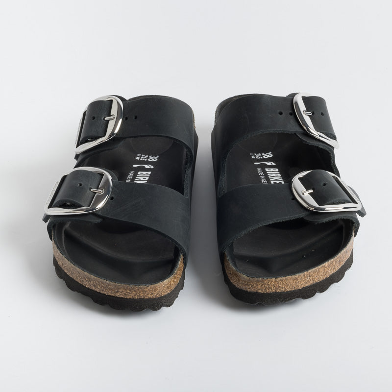 BIRKENSTOCK - 1011075 - Arizona Big Buckle - Black Scarpe Donna BIRKENSTOCK 