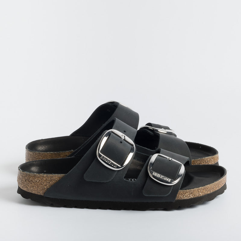 BIRKENSTOCK - 1011075 - Arizona Big Buckle - Black Scarpe Donna BIRKENSTOCK 