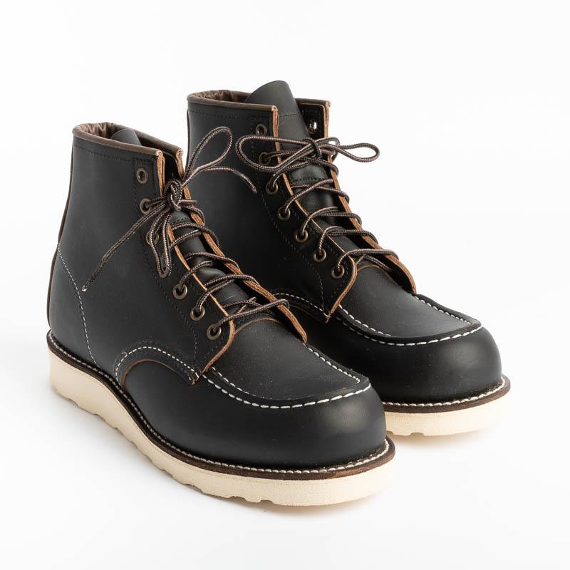 RED WING - Moc Toe 08849 - Black Scarpe Uomo Red Wing Shoes 