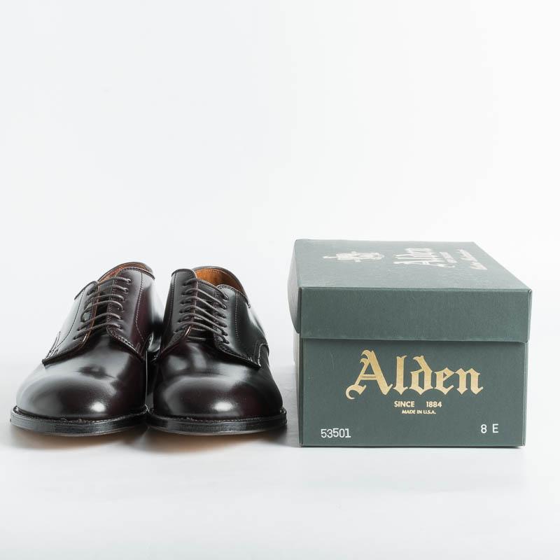 ALDEN - 53501 - Derby Smooth Modified (Ergonomic) - Cordovan Color 8